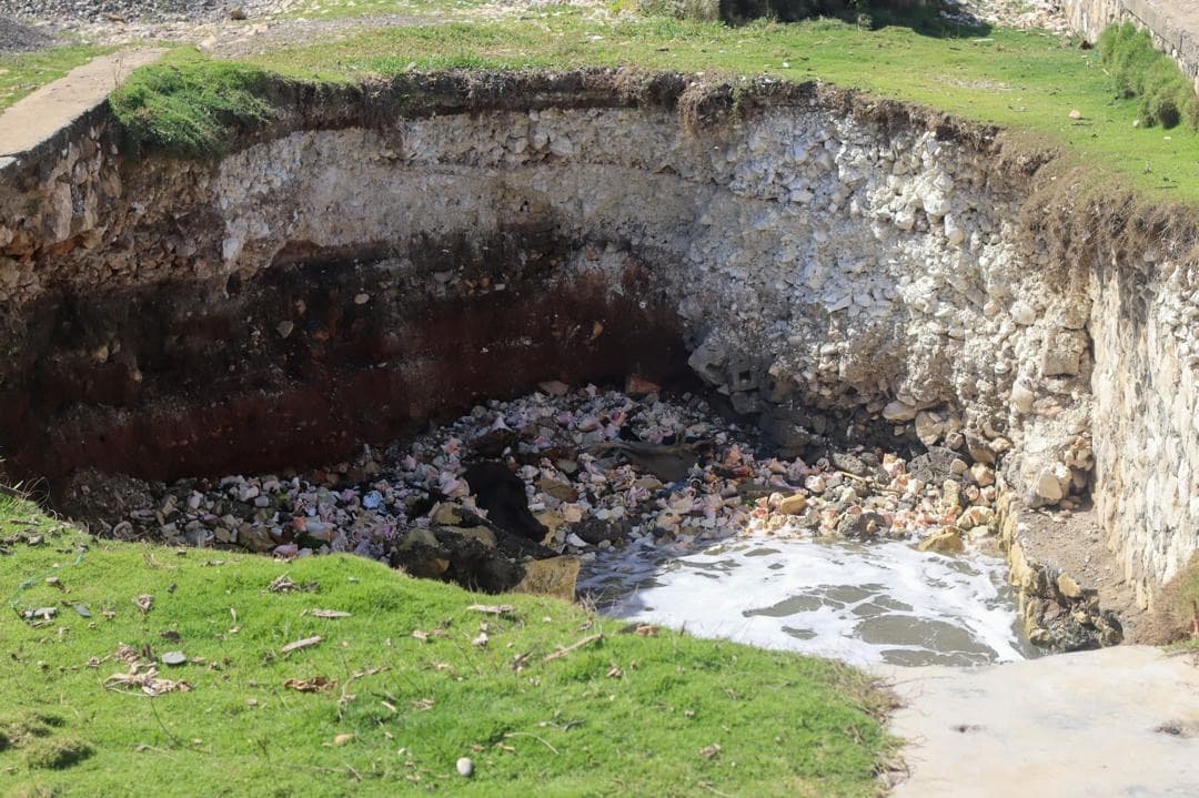 Coastal erosion and sea damage in Dame Marie (photo 18)