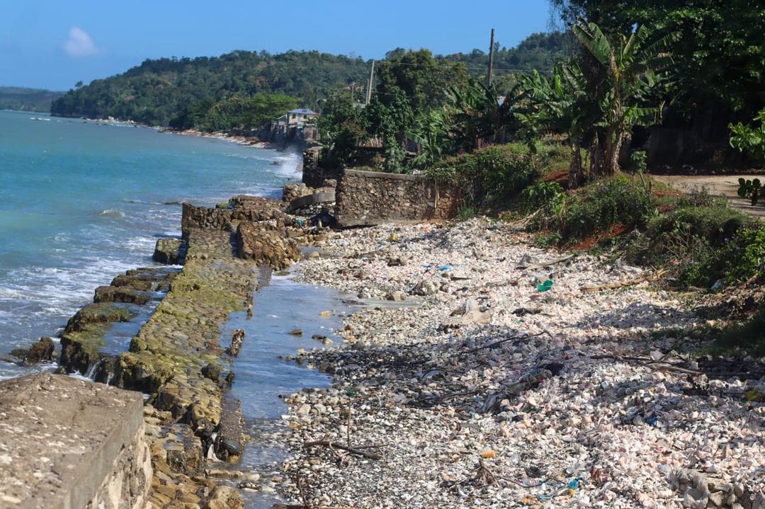 Coastal erosion and sea damage in Dame Marie (photo 19)