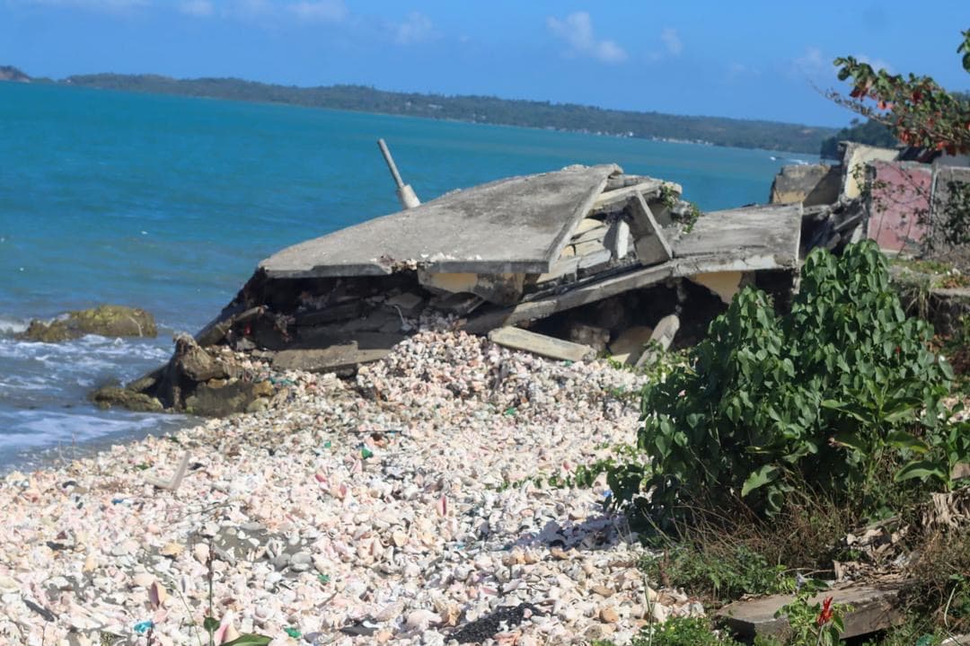 Coastal erosion and sea damage in Dame Marie (photo 20)