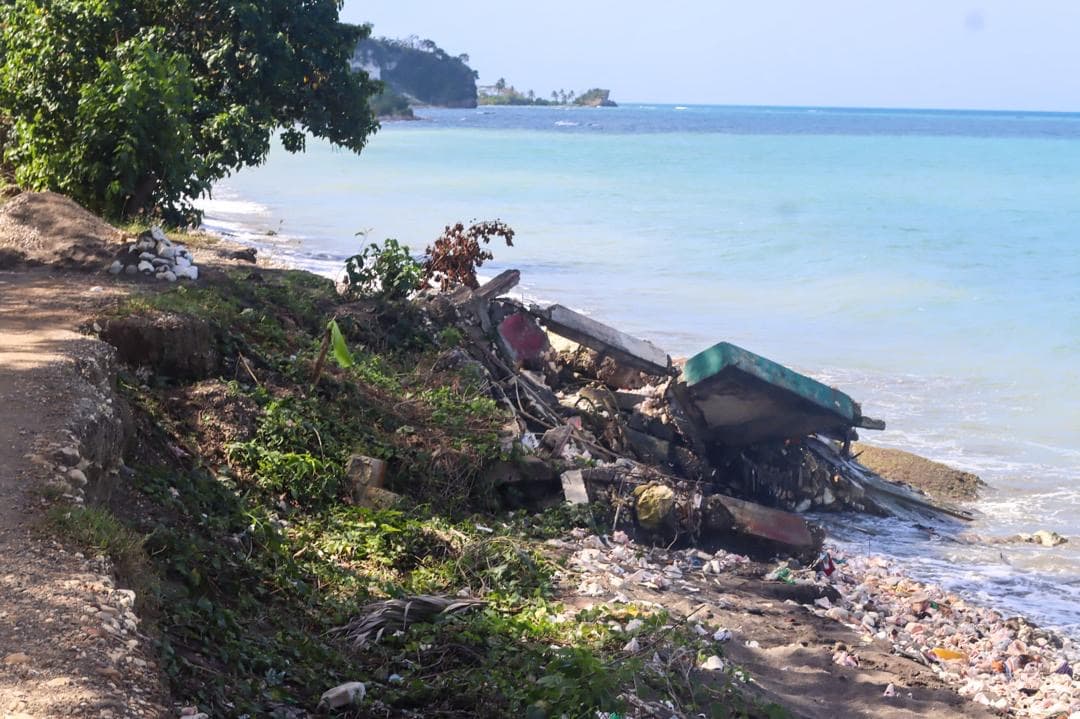 Coastal erosion and sea damage in Dame Marie (photo 21)