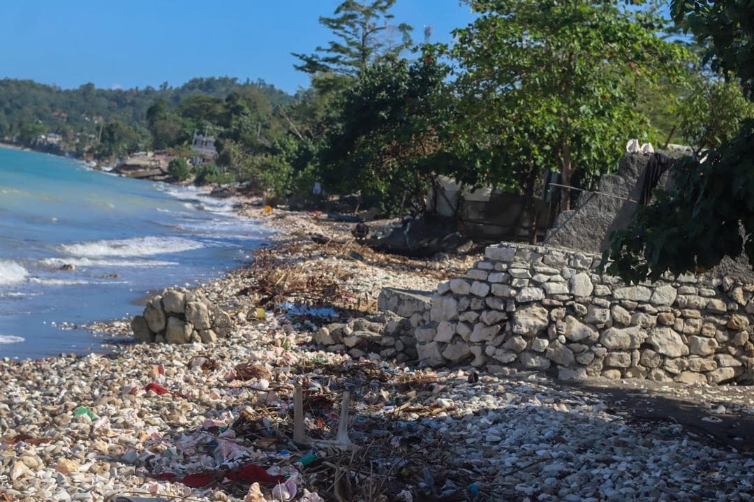 Coastal erosion and sea damage in Dame Marie (photo 47)