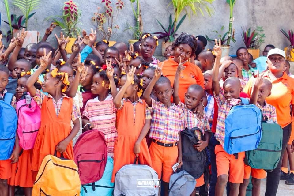 Back-to-school bag distribution in Dame Marie, 2025 — photo 7
