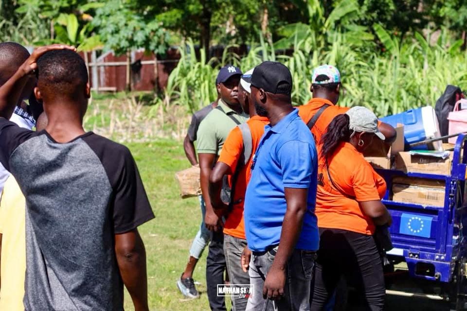 Back-to-school bag distribution in Dame Marie, 2025 — photo 12