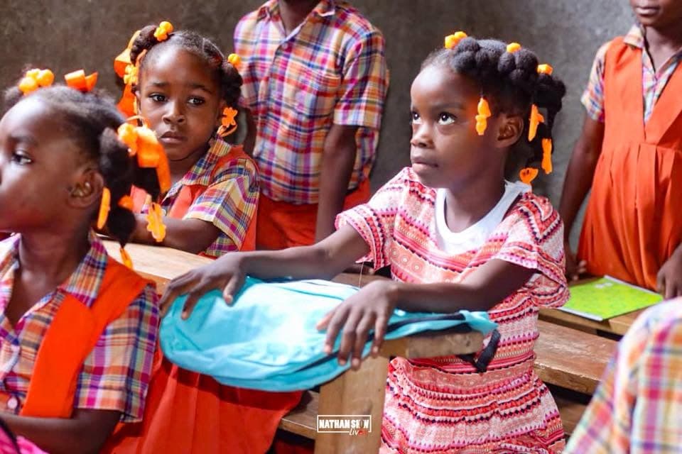 Back-to-school bag distribution in Dame Marie, 2025 — photo 21