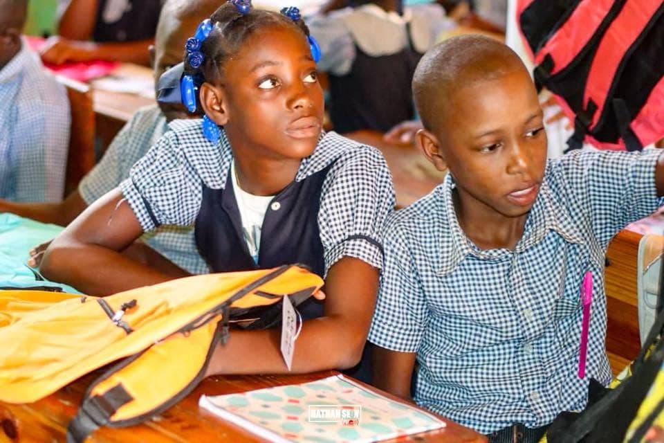 Back-to-school bag distribution in Dame Marie, 2025 — photo 24