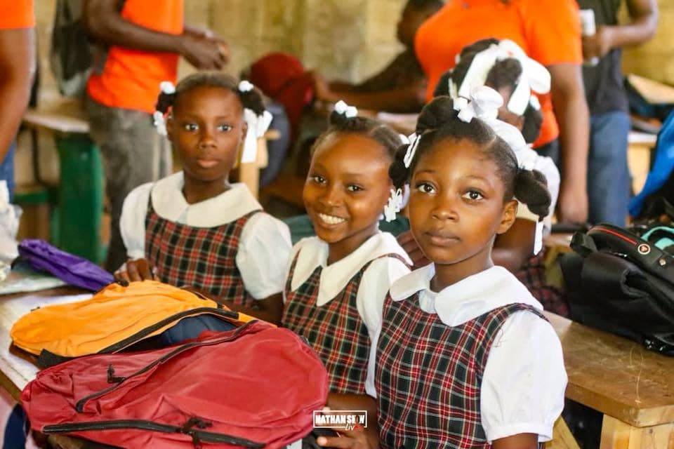 Back-to-school bag distribution in Dame Marie, 2025 — photo 27
