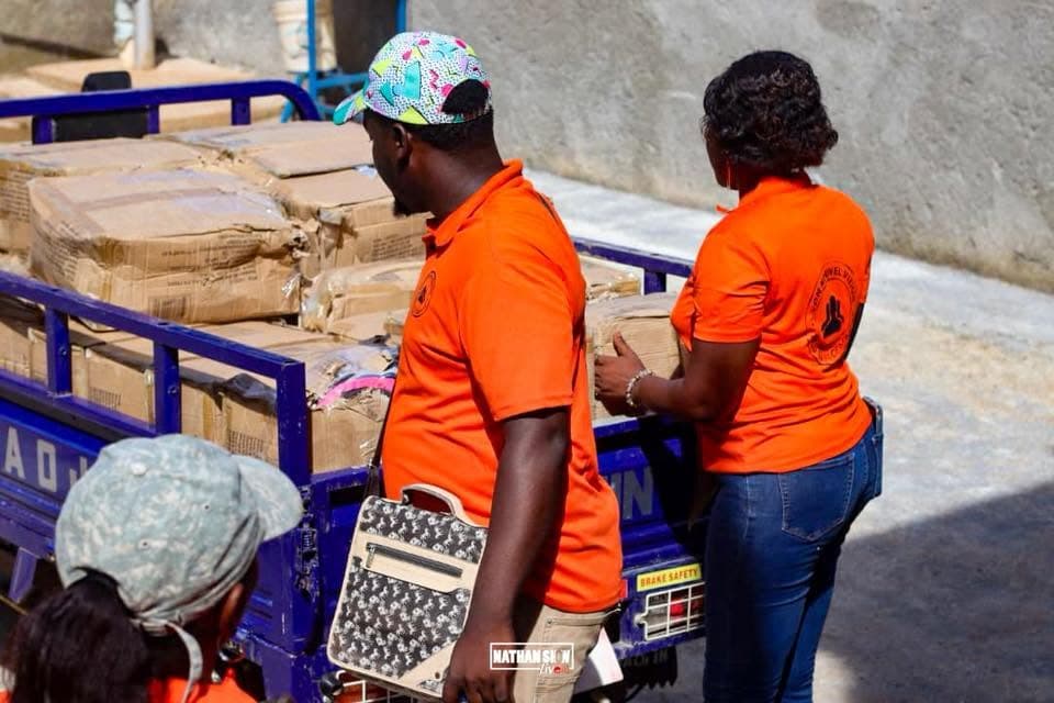 Back-to-school bag distribution in Dame Marie, 2025 — photo 40