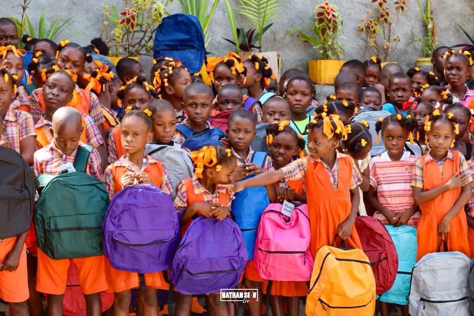 Back-to-school bag distribution in Dame Marie, 2025 — photo 41