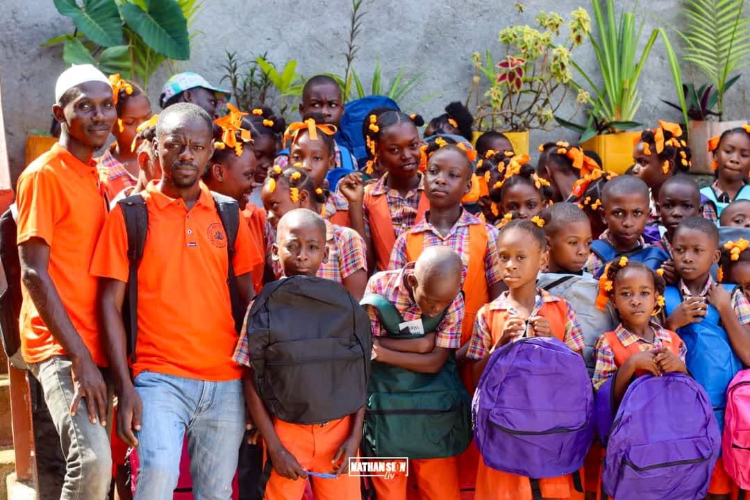Back-to-school bag distribution in Dame Marie, 2025 — photo 43