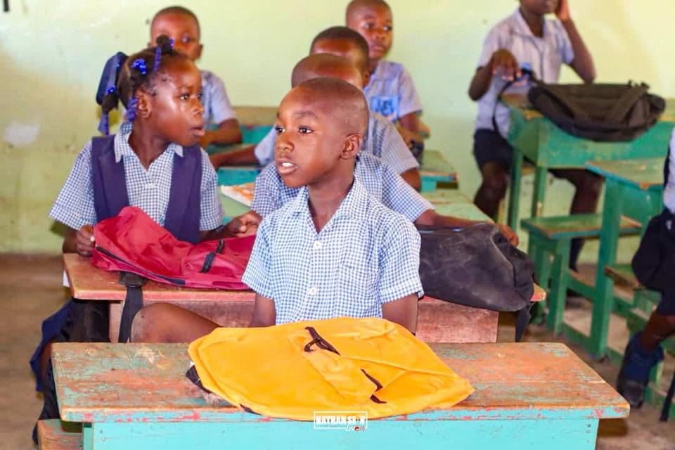 Back-to-school bag distribution in Dame Marie, 2025 — photo 44