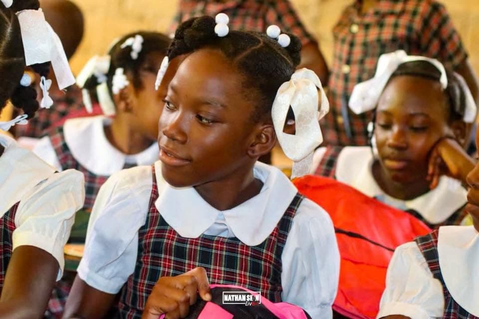 Back-to-school bag distribution in Dame Marie, 2025 — photo 46
